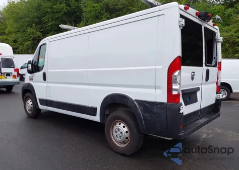2021 Ram Promaster 1500 Low Roof 136 Wb из США, поврежденный, VIN 3C6LRVAG4ME500386